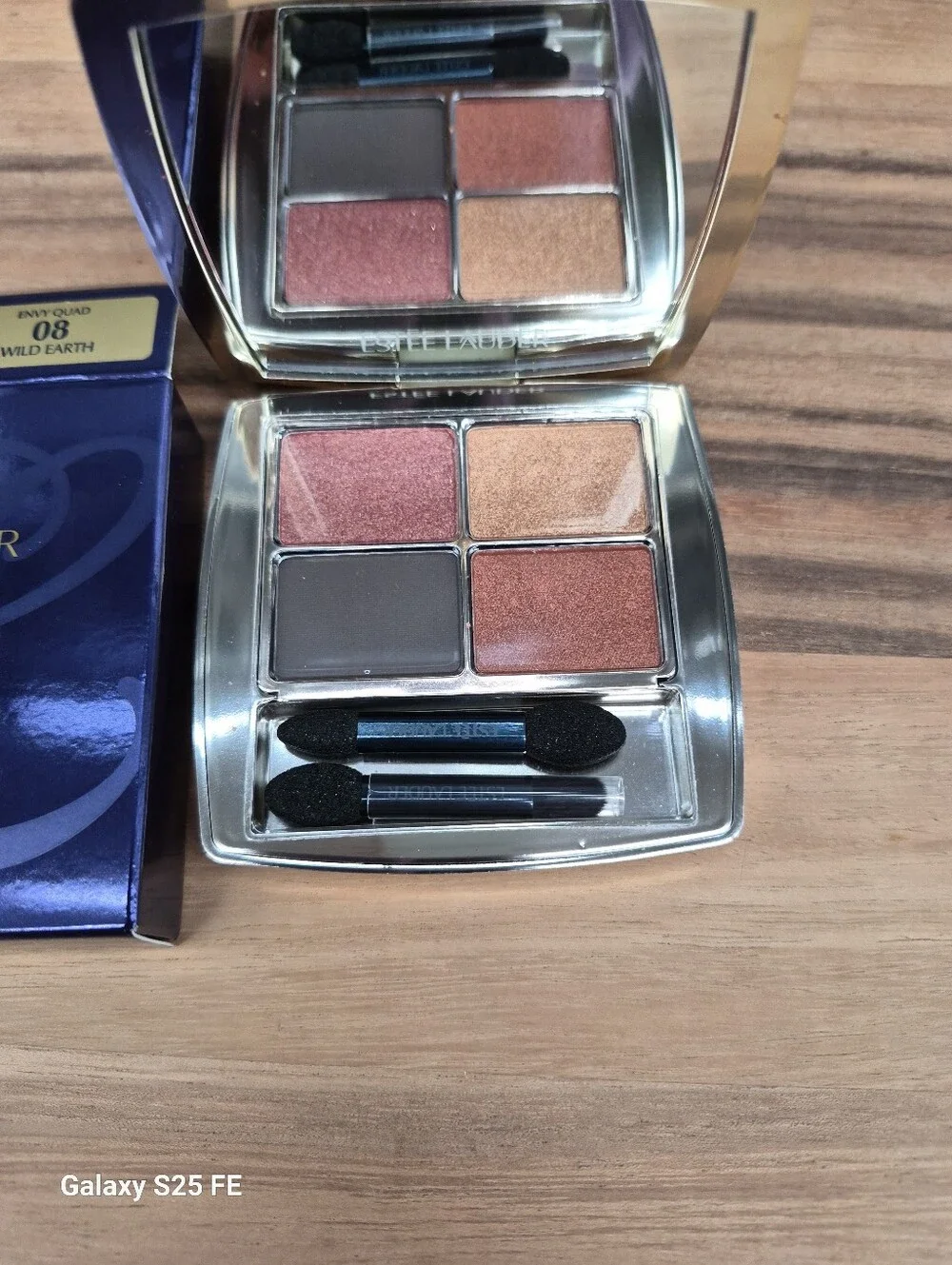 Estee Lauder Pure Color Envy Luxe Eyeshadow Quad: Wild Earth (08), NIB